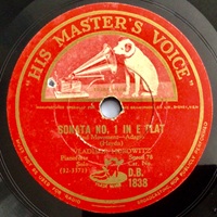 His Master's Voice : Horowitz - Haydn Sonata No. 62